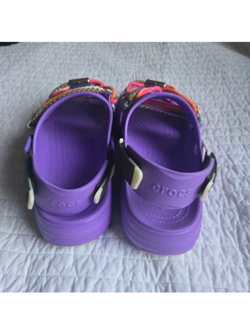 Crocs All Terrain Festival Sandals Men 12 Purple New 042026 - Picture 7 of 8